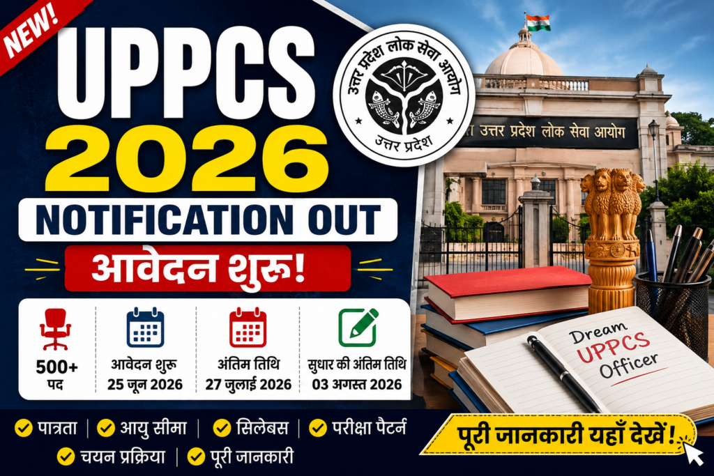 uppcs 2026 notification out